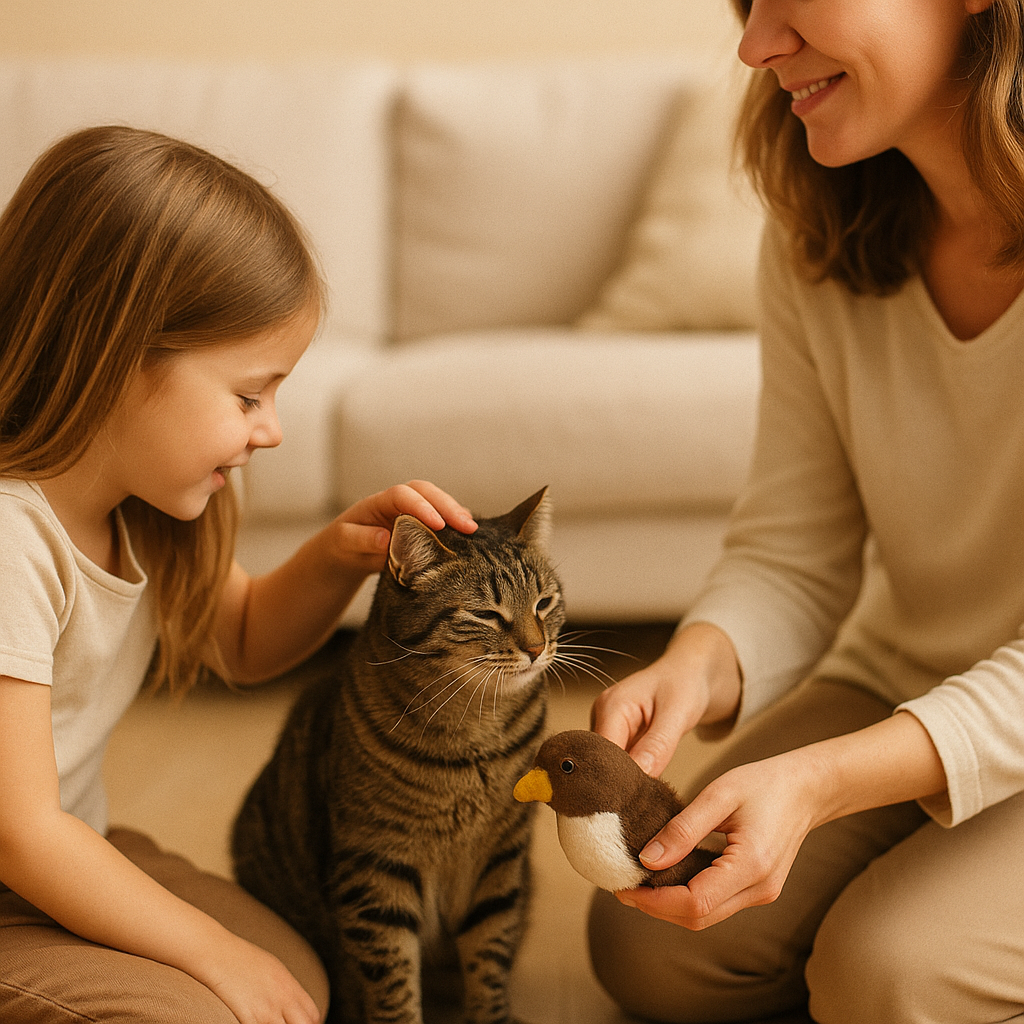 Comment expliquer les besoins du chat à vos enfants
