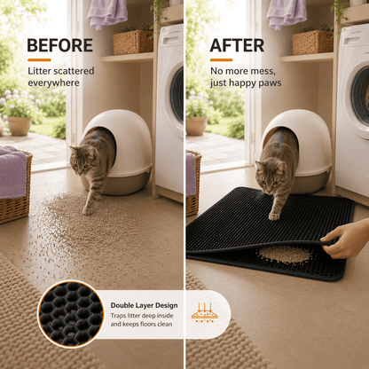 KittaTrap™ Cat Litter Trapping Mat
