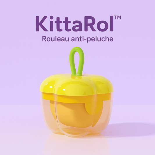 KittaRoll™ Le rouleau  lavable anti-peluches/Poils
