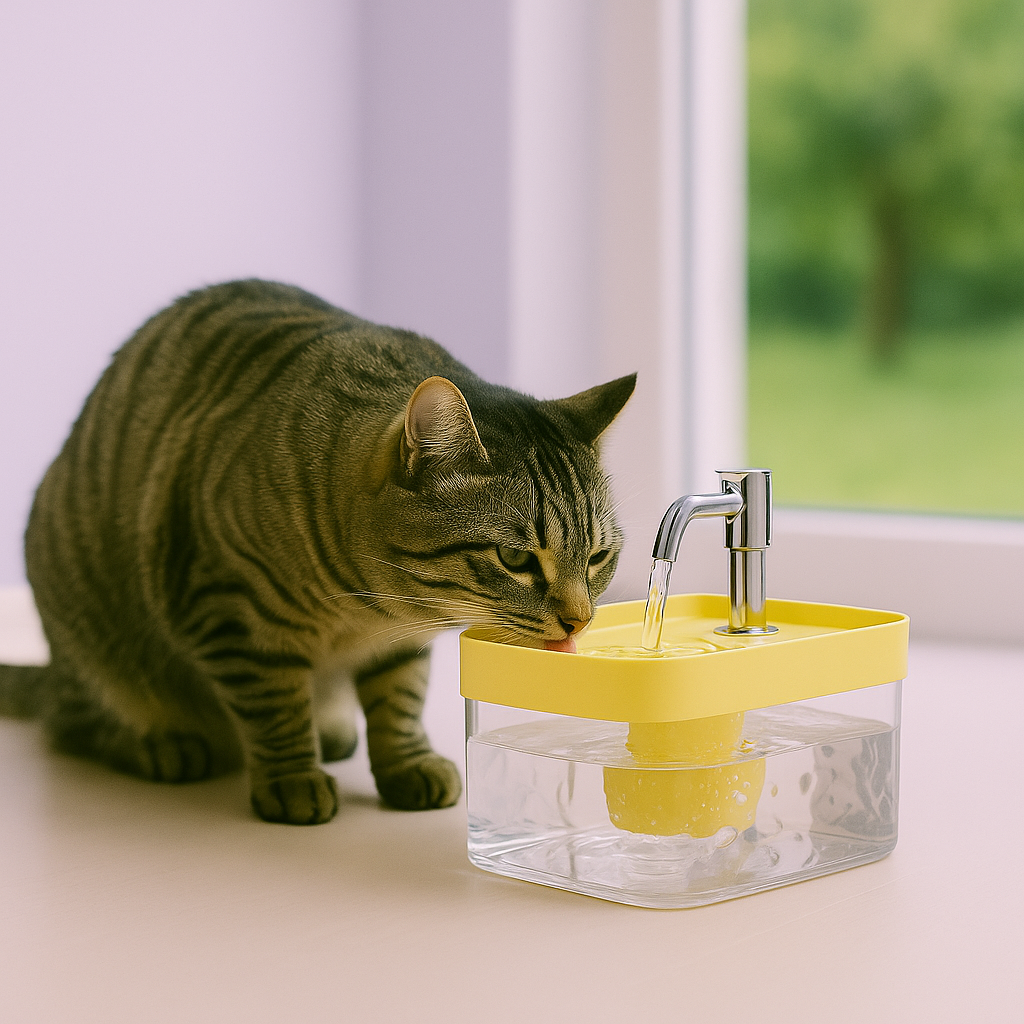 Fontaine à eau pour chat