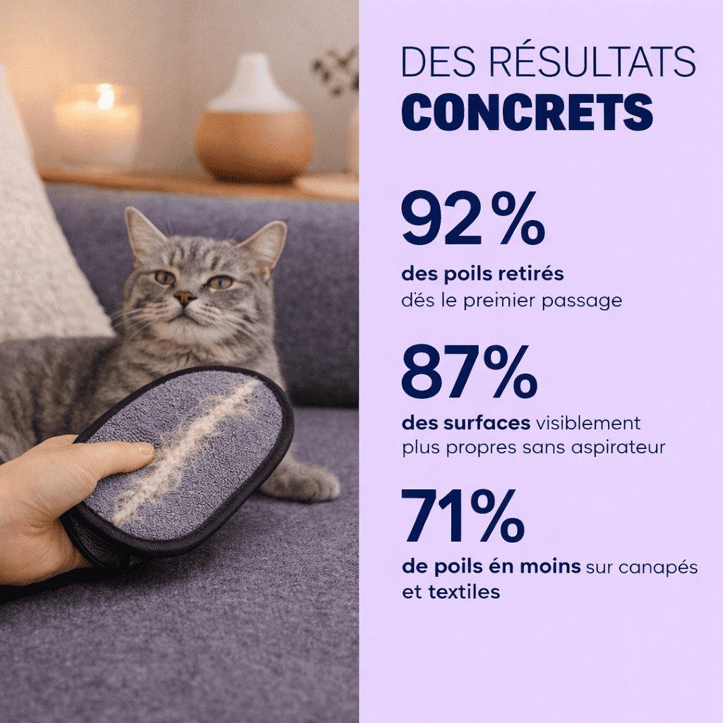 Gant Attrape-Poils KittaPure™