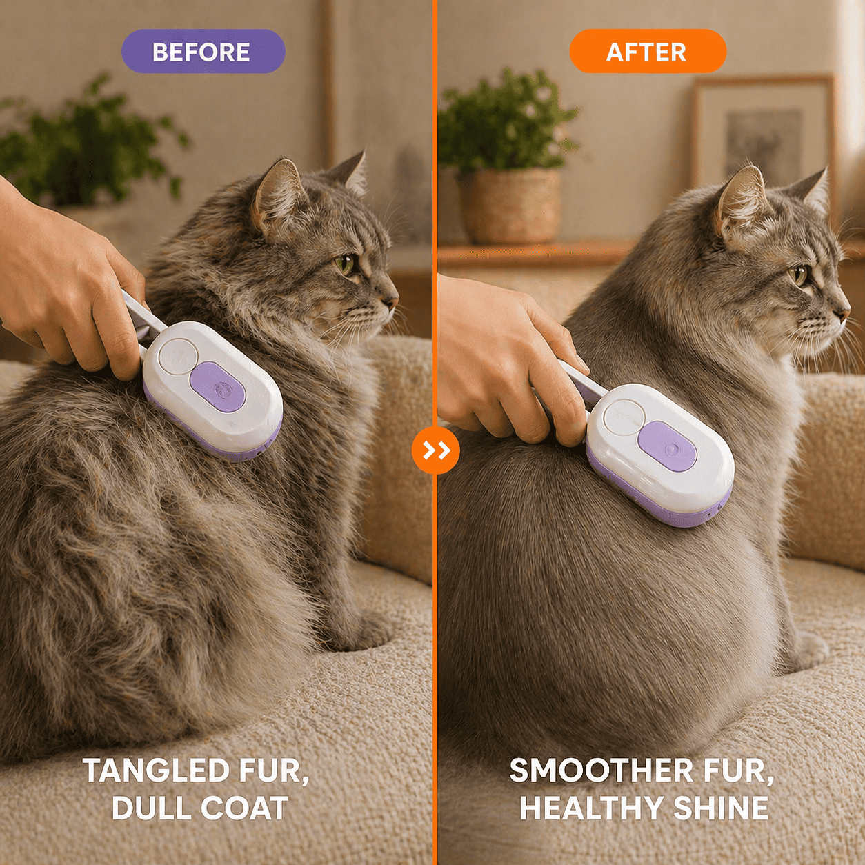 KittaClean™ Steam Cat Brush