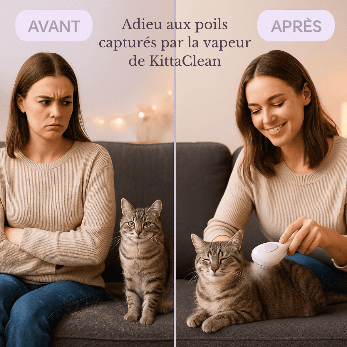 KittaClean™ Brosse à vapeur