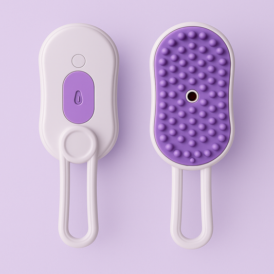 Brosse à vapeur pour chat